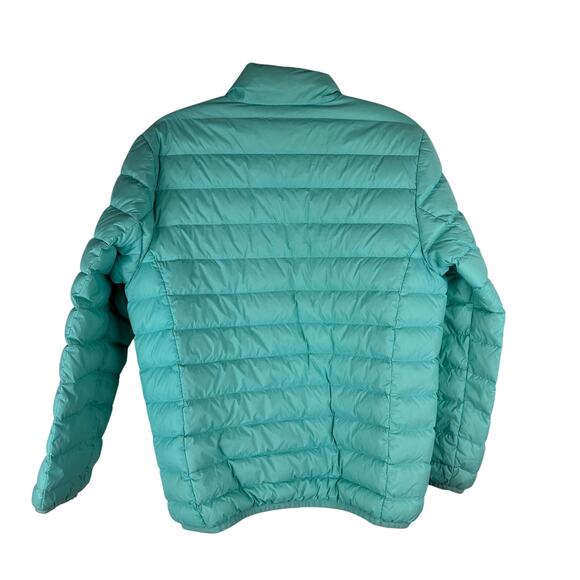 Eddie Bauer Girls Down Puffer Jacket Size Large 14 Insulated Full Zip Coat - Picture 2 of 8